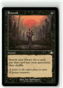 Entomb Retro Frame - Dominaria Remastered MTG NM - Image 1