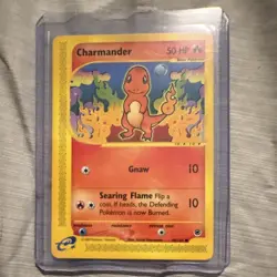 Pokemon TCG Charmander Expedition Base Set 98/165 Common 50 HP Regular - Image 1