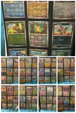Pokemon Card Binder Collection - 260+ Cards! SIR, IR, Full Art, Poke/Masterball - Image 3