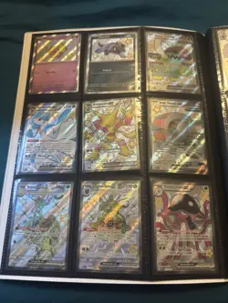 Pokemon Card Binder Collection - 260+ Cards! SIR, IR, Full Art, Poke/Masterball - Image 5