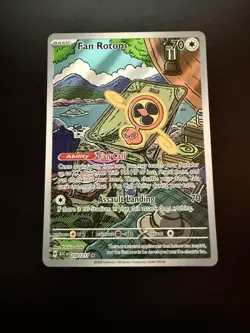 Fan Rotom 250/217 IR Ascended Heroes Evolution NM English Pokemon TCG - Image 1
