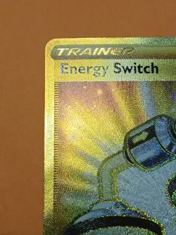 Pokemon Sword & Shield Silver Tempest Energy Switch 212/195 Gold Secret Rare - Image 5