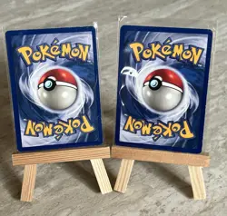 Pokemon TCG Fossil Dragonite 04/64 Holo + Dragonite 19/62 Two Card Set LP-/MP+ - Image 2