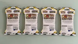 Lot of 4- Pokemon Sword & Shield Brilliant Stars Sleeved Booster Packs Sealed - Image 2