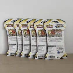 Pokemon TCG: Sword & Shield-Brilliant Stars Sleeved Booster Pack - LOT OF 6 - Image 2