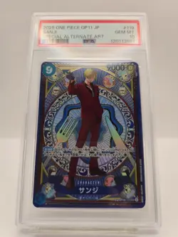 ONE PIECE OP11-A FIST OF DIVINE SPEED 119 SANJI SPECIAL ALTERNATE ART PSA 10 - Image 4