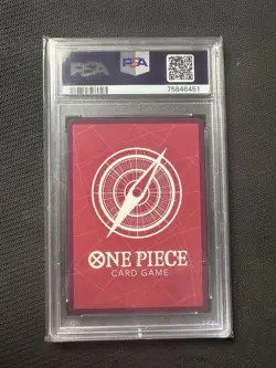 2022 One Piece TCG Bandai JPN SANJI OP02-026 L ALTERNATE ART PSA10 YS33B - Image 2