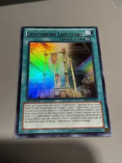 *MISPRINT* Lightsworn Sanctuary 🔥 Ultra Rare SDLI-EN024 🔥 Yugioh - Image 1