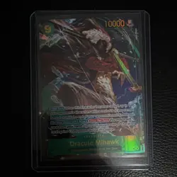 One Piece Dracule Mihawk OP-14 119 SEC Alt Art Holo - The Azure Sea’s Seven - Image 1