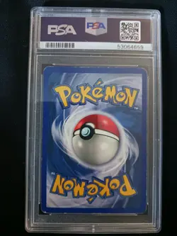 1999 POKEMON GAME 8 MACHAMP- HOLO 1ST EDITION-SHADOWLESS PSA 4 - Image 2