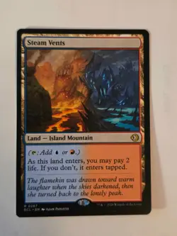 Steam Vents - 0267 - Lorwyn Eclipsed ECL - MTG - Mint Pack Fresh - Image 1