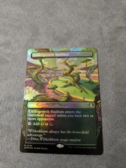 Wizards of the Coast Undergrowth Stadium Borderless Commander Masters Black Gre. - Image 1