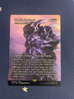 The Shadow Lord Gix Yawgmoth Praetor Showcase Regular MtG Through the Ages - Image 1