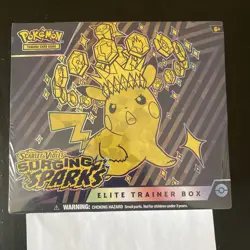 Pokemon Surging Sparks ETB Elite Trainer Box New Sealed - Image 1
