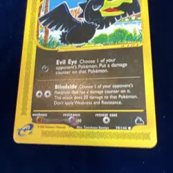 Murkrow 79/144 Skyridge Pokemon E Series Card Vintage 2002 Nintendo - Image 2