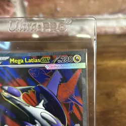 Mega Latias ex 163/132 Ultra Rare ME01: Mega Evolution Pokemon TCG NM - Image 2