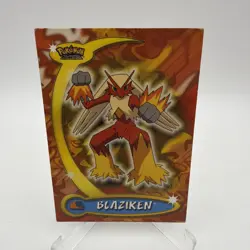 2004 POKEMON TOPPS ADVANCED CHALLENGE BLAZIKEN #9 MP - Image 1