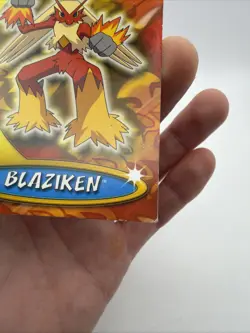 2004 POKEMON TOPPS ADVANCED CHALLENGE BLAZIKEN #9 MP - Image 5