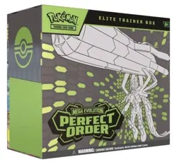 PRESALE Pokemon -TCG - Mega Evolutions Perfect Order Elite Trainer ETB PRESALE - Image 1