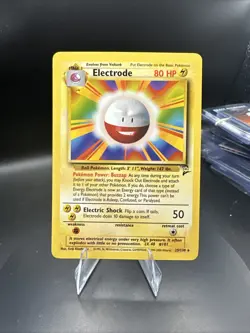 Pokemon TCG - ELECTRODE (2nd EDITION) - 25/130 - RARE - WOTC - NM - Image 1