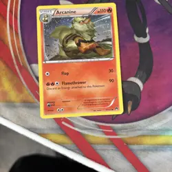 Pokemon TCG Arcanine BREAKPoint 11/122 Regular Uncommon VLP - Image 1