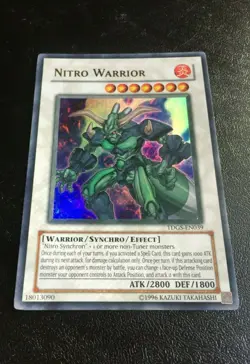 Yu-Gi-Oh! Nitro Warrior TDGS-EN039 Unlimited Ultra Rare NM ENG - Image 2