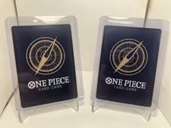 Japanese 7-Eleven EXCLUSIVE One Piece LUFFY P-041 & TRAFALGAR ST03-008 PROMOS - Image 3