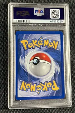 Pokemon TCG Dark Blastoise Holo Rare 1st Edition PSA Mint 8 Swirl - Image 2
