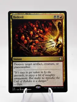 Bedevil 179 Adventures in the Forgotten Realms Commander AFC MTG NM - Image 1