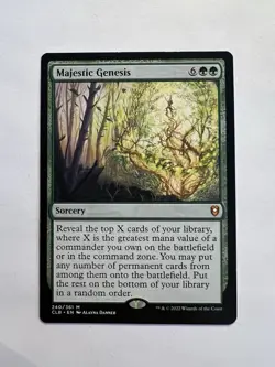 Majestic Genesis - MTG Commander Legends: Battle for Baldur's Gate - NM - Image 1