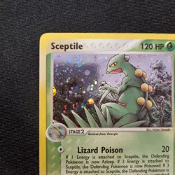 Sceptile Holo Ruby and Sapphire 11/109 Pokemon Card TCG - NM - Image 3