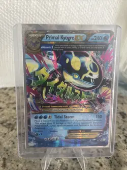 Pokemon Primal Kyogre EX 55/160 XY Primal Clash Ultra Rare Holo English - Image 1