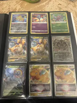 English Pokemon Card Lot Of 115- IR, V, Full Art, EX - Image 1