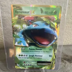 Pokemon Venusaur EX 1/108 Evolutions Full Art Ultra Rare Holo 180HP EN - Image 1