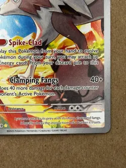 Pokemon TCG Lycanroc Illustration Rare Holo 166/159 Journey Together English Nm - Image 5
