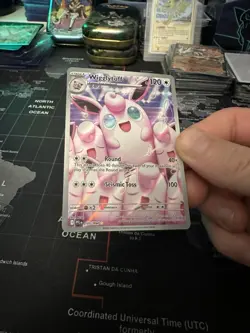 Wigglytuff 105/094 Me02: Phantasmal Flames Illustration Rare Holo Pokemon TCG - Image 2