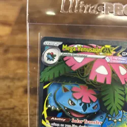 Pokemon Mega Evolutions Mega Venusaur ex 155/132 Full Art Ultra Rare - Image 2