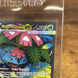 Pokemon Mega Evolutions Mega Venusaur ex 155/132 Full Art Ultra Rare - Image 3