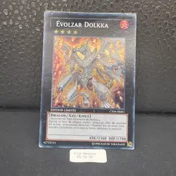 Yu-Gi-Oh! CT09-FR001 Evolzar Dolkka Secret Rare Francais edition limitee - Image 1