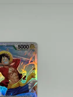 Bandai One Piece Card Game Monkey.D.Luffy PRB02-005 Super Rare Holo Character C. - Image 3