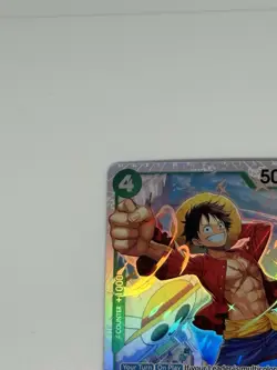 Bandai One Piece Card Game Monkey.D.Luffy PRB02-005 Super Rare Holo Character C. - Image 4