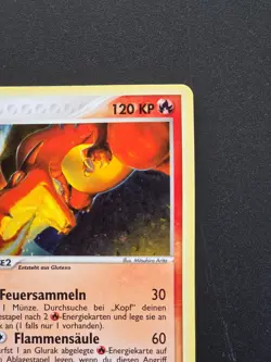2003 Pokemon Glurak 100/97 Secret Rare Holo Ex Drache Charizard Dragon - Image 5