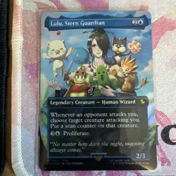 Lulu Stern Guardian R 0467 CHOCOBO TRACK FOIL Alternate Art Final Fantasy MTG - Image 1