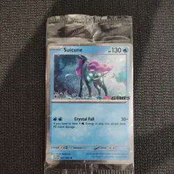 Pokemon Suicune 026/094 EB Games Exclusive Stamped Promo Card Phantasmal Flames - Image 1