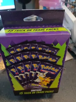 Trick Or Trade BOOster Bundle 15 Pack SEALED. Pokemon Cards - Image 3