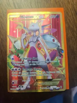 Mewtwo EX 164/162 Secret Rare | XY BREAKthrough | Full Art Pokemon Card | NM - Image 3