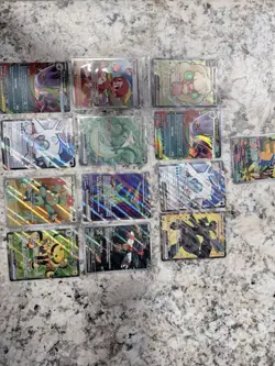 Pokemon TCG 13 Card Lot Holo Foil Full Art Mega Gengar EX Zekrom Whimsicott - Image 1