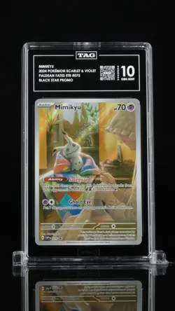 Mimikyu 075 Sv: Scarlet & Violet Promo Cards Holo TAG 10 Rank 6 - Image 1
