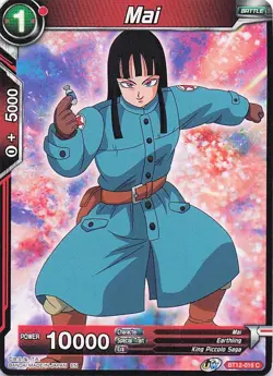Mai BT12-016 C Dragon Ball Super Card Game Non-Holo Near Mint - Image 1