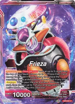 Frieza BT9-001 Non-Holo - Dragon Ball Super Card Game DBS TCG Leader Dragon Ball - Image 1